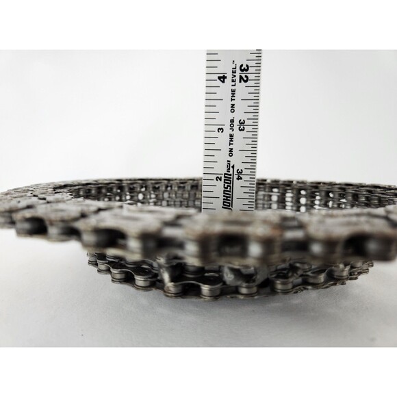 Bike Chain Bowl 10" * Conversation Piece Shimano MTB Road Mountain Trail - Fun!‎ - Picture 6 of 12